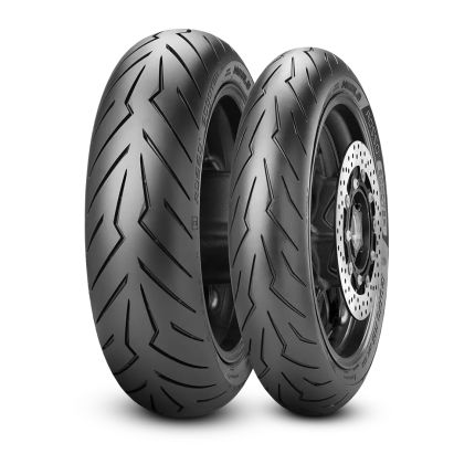 PIRELLI 120/80 - 14 58S DIABLO ROSSO SCOOTER FRONT