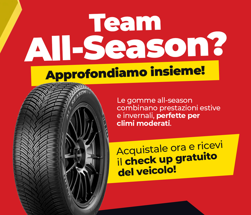 Promo Gomme All-Season